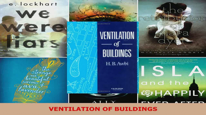 Read  VENTILATION OF BUILDINGS Ebook Free