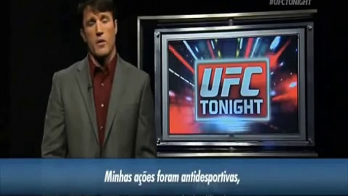 Chael Sonnen pede desculpas a Anderson Silva e diz que nao quer enfrentar o brasileiro no UFC