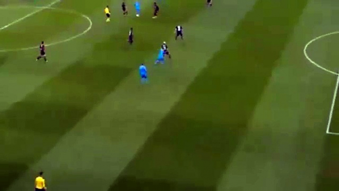 Leo Messi Goal - Bayer Leverkusen vs FC Barcelona 0-1 09-12-2015