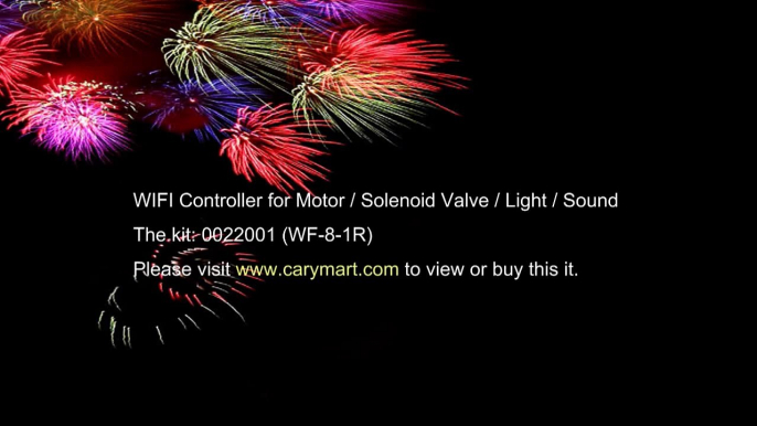 Use Android phone control light, motor, solenoid valve and sound