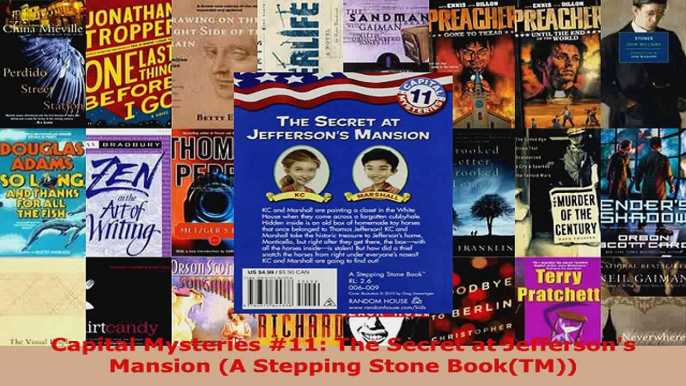 Download  Capital Mysteries 11 The Secret at Jeffersons Mansion A Stepping Stone BookTM EBooks Online