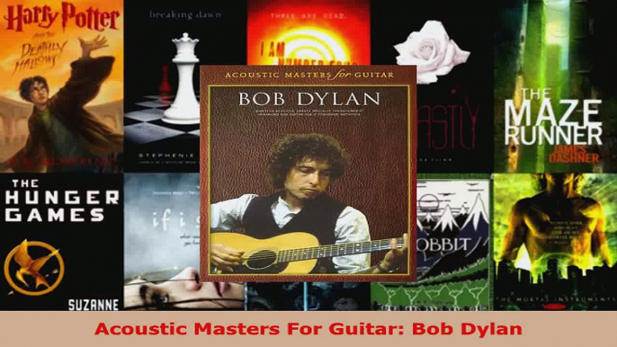 Download  Acoustic Masters For Guitar Bob Dylan PDF Free