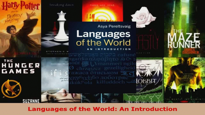 Download  Languages of the World An Introduction PDF Online