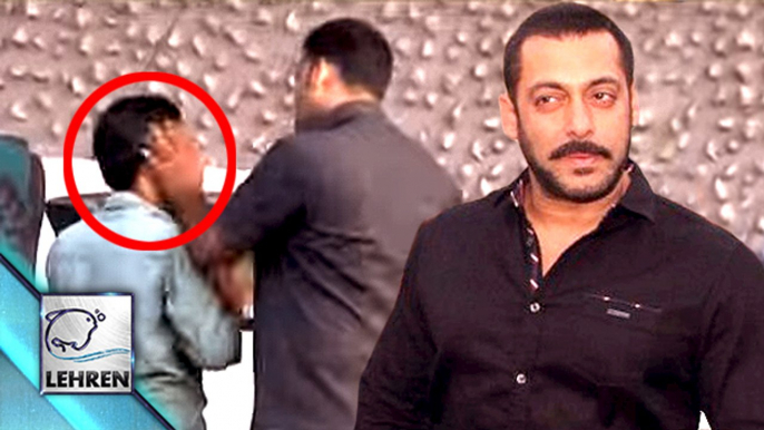 Salman Khans Bodyguard SLAPS A Fan