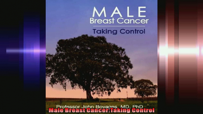 Male Breast CancerTaking Control