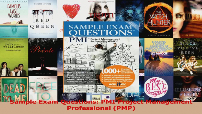 Sample Exam Questions PMI Project Management Professional PMP Read Online