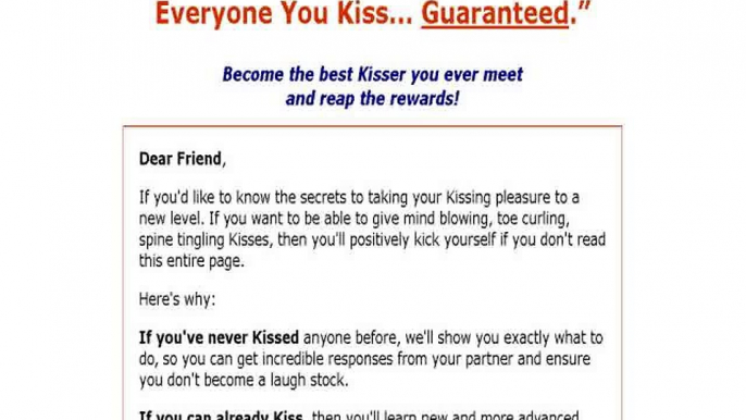 Kissing Secrets