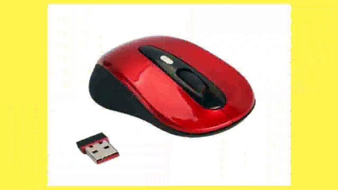 Best buy Wireless Mouse  Doinshop Red Cordless USB Receiver Wireless 24G Optical Mouse Vista