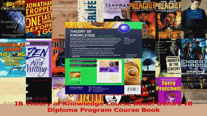 IB Theory of Knowledge Course Book Oxford IB Diploma Program Course Book Download