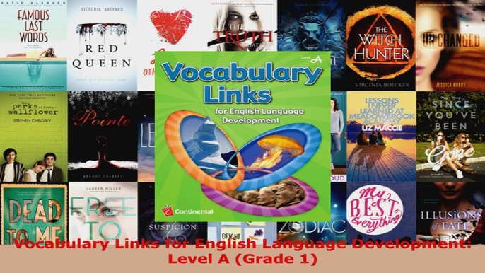 Download  Vocabulary Links for English Language Development Level A Grade 1 EBooks Online