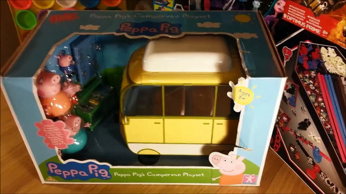 george Christmas Peppa Pig Campervan Playset Giveaway playset