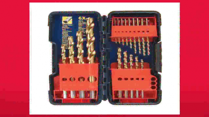 Best buy Cordless Drill  Bosch TI18 18Piece Titanium Twist Drill Bit Set with Plastic Case