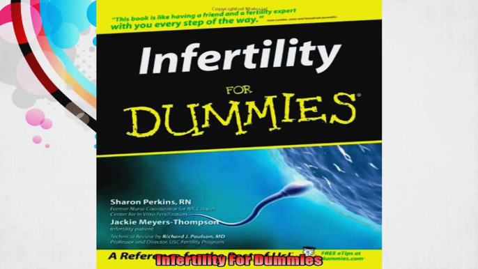 Infertility For Dummies