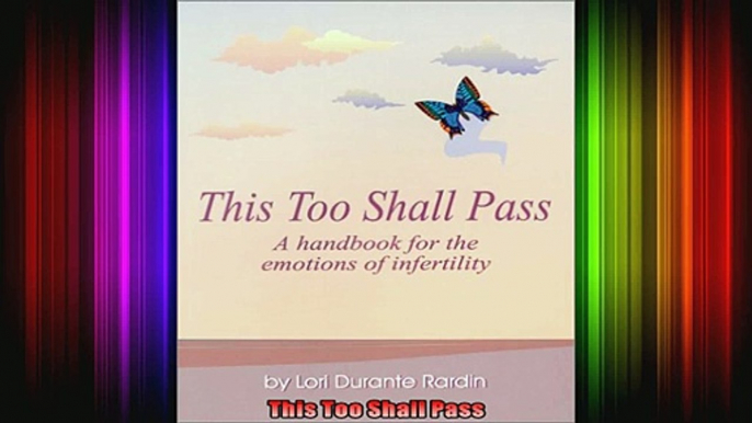 This Too Shall Pass