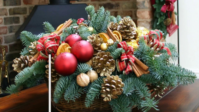 Christmas Table Decorations & Christmas Table Centerpieces from London Todich Floral Design