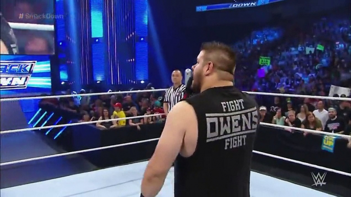 WWE Kevin Owens vs. WWE Rusev Wrestling Mtach SmackDown, 23 July , 2015