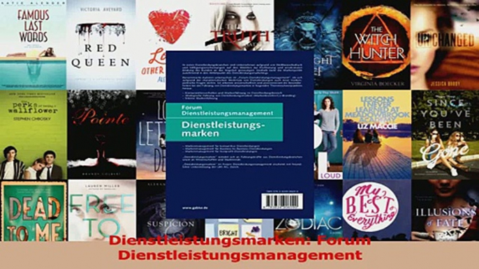 Download  Dienstleistungsmarken Forum Dienstleistungsmanagement Ebook Frei