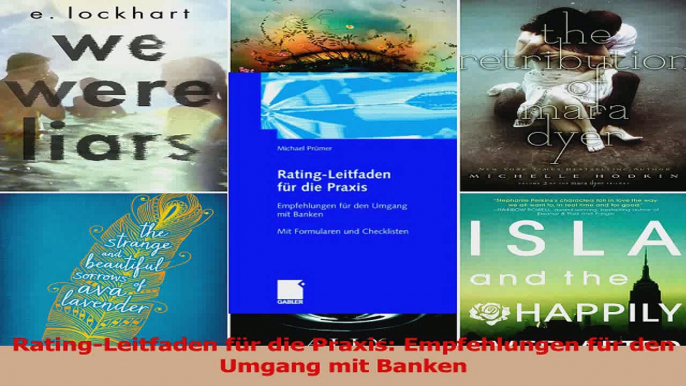 Download  RatingLeitfaden für die Praxis Empfehlungen für den Umgang mit Banken PDF Frei