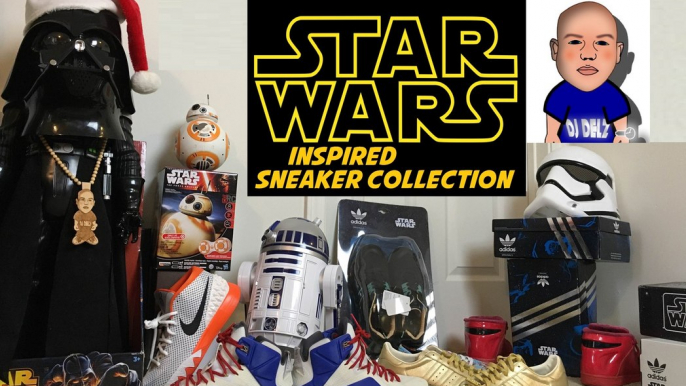 Star Wars Sneaker Collection of Dj Delz Featuring adidas,Nike,Vans & More #StarWars The Force Awakens