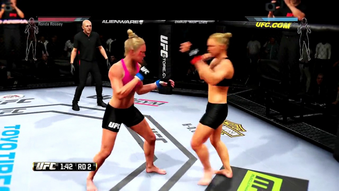 EA SPORTS UFC - RONDA ROUSEY VS HOLLY HOLM - UFC 193 (Português-BR)