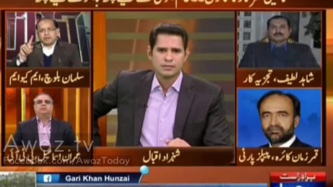 Jin ki ek Seat Nahi un Ko Time Do Salman Baloch gets Angry with Host for Not Letting Him Speak