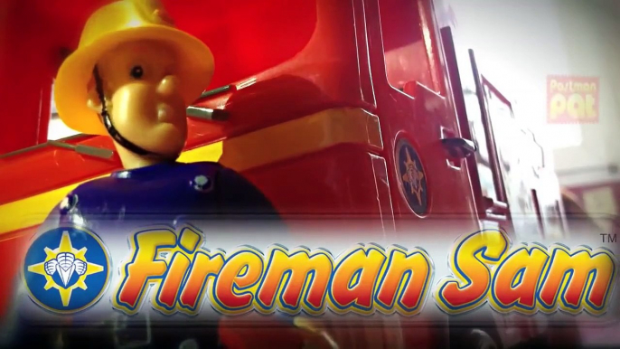 Sam le Pompier New Fireman Sam Episode with Toys Postman Pat Peppa Pig English Little Sunflowers