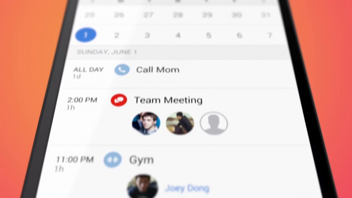 Sunrise Calendar, las mejores apps de agenda para Android