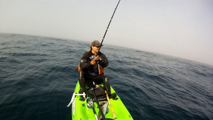 Mystery Ocean Creature Caught on GoPro While Kayak Fishing and still Unidentified!