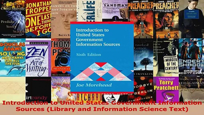 Read  Introduction to United States Government Information Sources Library and Information Ebook Free