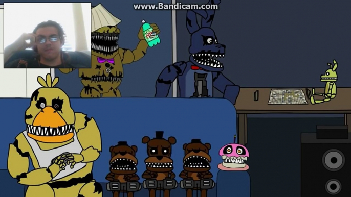 DEMON REACT: Five House Parties at Freddys A Five Nights at Freddys 4 Animation