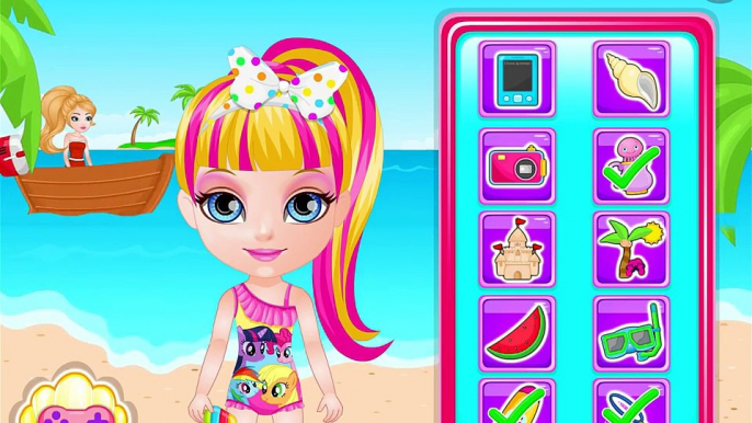 Baby Barbie Games - Baby Barbie Beach Slacking - Dora the Explorer