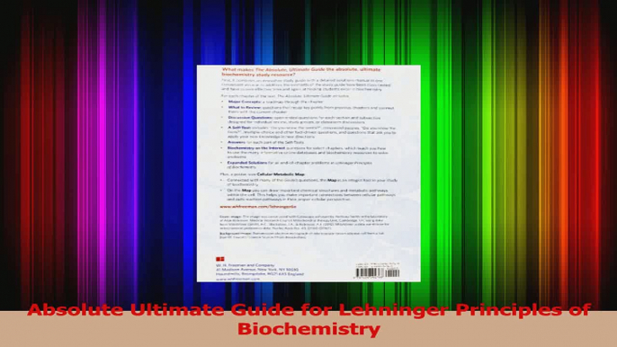 Absolute Ultimate Guide for Lehninger Principles of Biochemistry Download