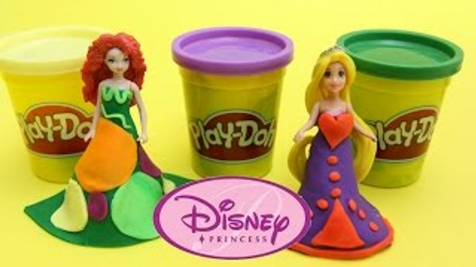 Play Doh Disney Princess Dolls Frozen Princess Elsa Playdo Dress Hasbro Toys