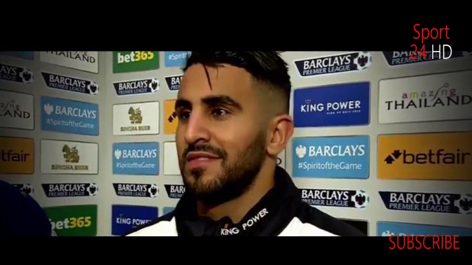 Riyad Mahrez Post Macth Interview Leicester City 2-1 Chelsea - 2015