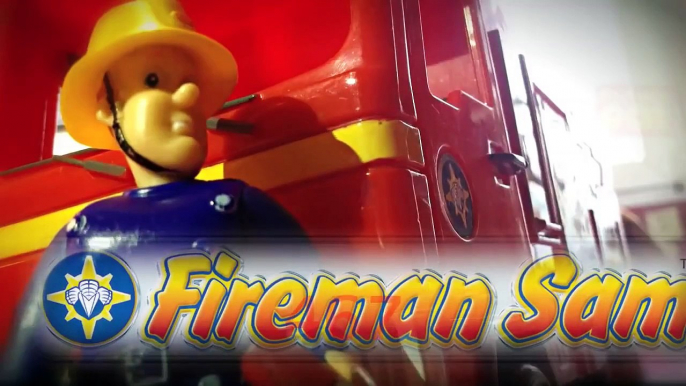 Lego New Fireman Sam Episode with Toys Postman Pat Peppa Pig English Little Sunflowers