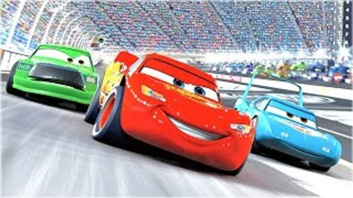 AWESOME Lightning Mcqueen Cars Race Track Tow Mater Disney Pixar CARS 2 Rayo Macuin Carros