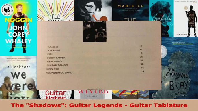 PDF Download  The Shadows Guitar Legends  Guitar Tablature Download Full Ebook