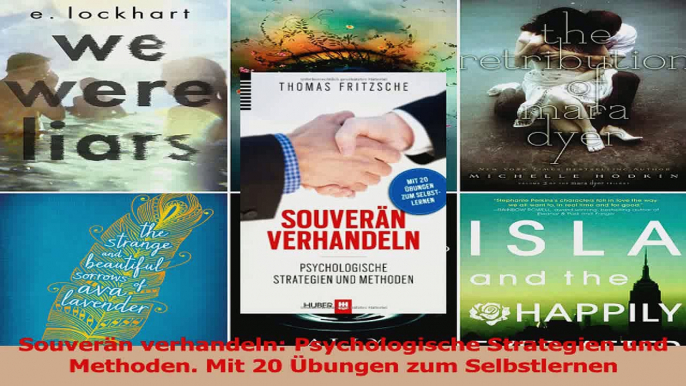 Lesen  Souverän verhandeln Psychologische Strategien und  Methoden Mit 20 Übungen zum Ebook Frei