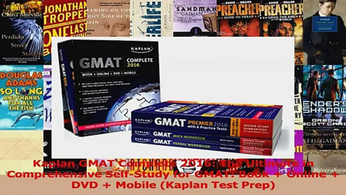 PDF Download  Kaplan GMAT Complete 2016 The Ultimate in Comprehensive SelfStudy for GMAT Book  PDF Online