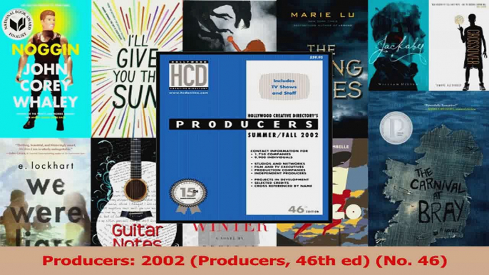 Read  Producers 2002 Producers 46th ed No 46 Ebook Free