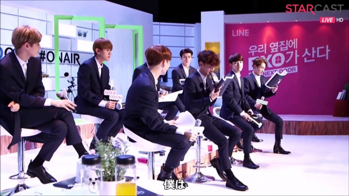 [日本語字幕] 150406 EXO - STARCAST ローリングペーパー