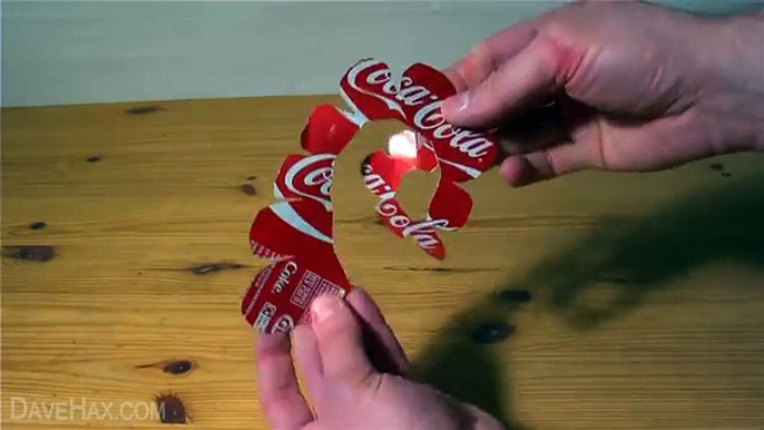 How to Make Coke Can Rose - Valentines Day Gift
