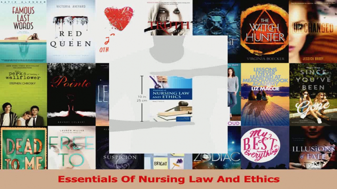 PDF Download  Essentials Of Nursing Law And Ethics Read Full Ebook