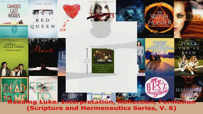 Read  Reading Luke Interpretation Reflection Formation Scripture and Hermeneutics Series V 6 PDF Free