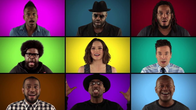 Acapella ‘Star Wars’ Medley by Force Awakens Cast & The Roots - Star Wars VII