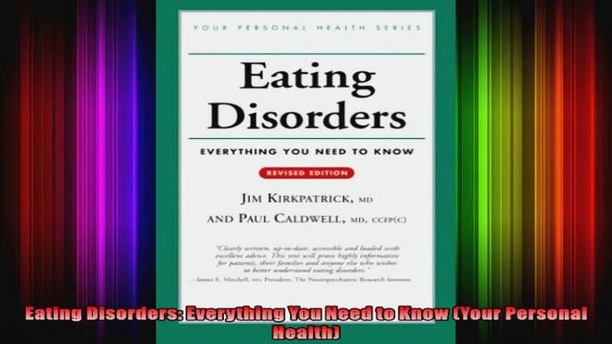 Eating Disorders Everything You Need to Know Your Personal Health