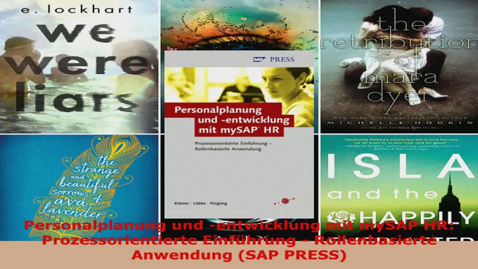 Lesen  Personalplanung und entwicklung mit mySAP HR Prozessorientierte Einführung  Ebook Frei