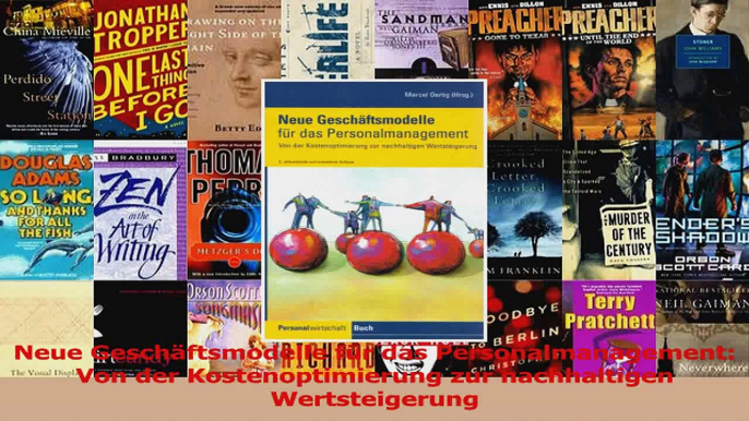 Download  Neue Geschäftsmodelle für das Personalmanagement Von der Kostenoptimierung zur PDF Frei