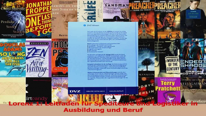 Download  Lorenz 1 Leitfaden für Spediteure und Logistiker in Ausbildung und Beruf PDF Online