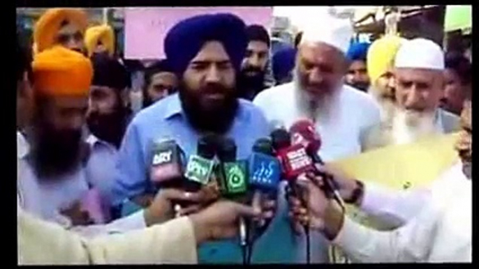 New 2016 Sikhs from pakistan in the support of sikhs in india - faridkot moga kaand -